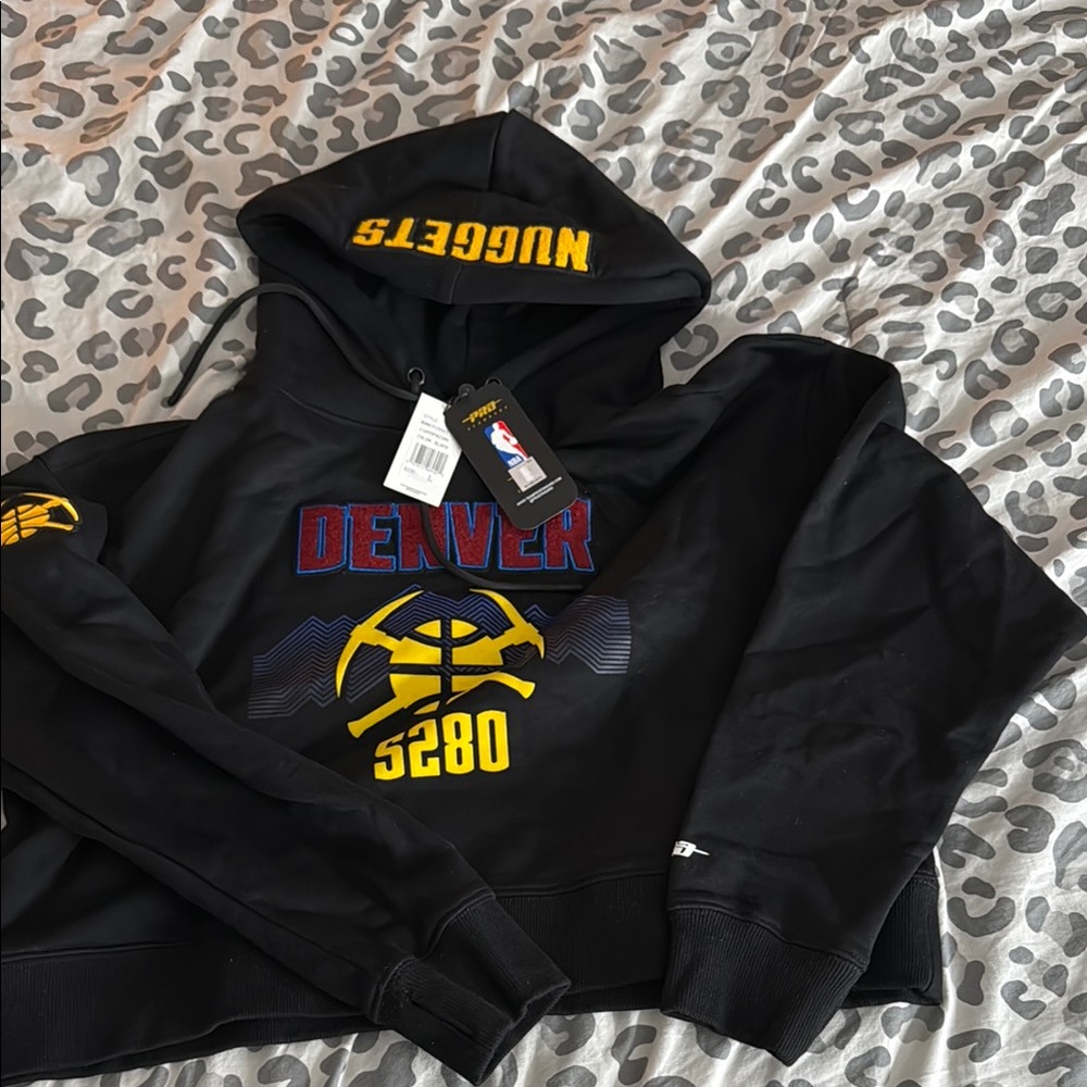 Denver Nuggets Black Hoodie